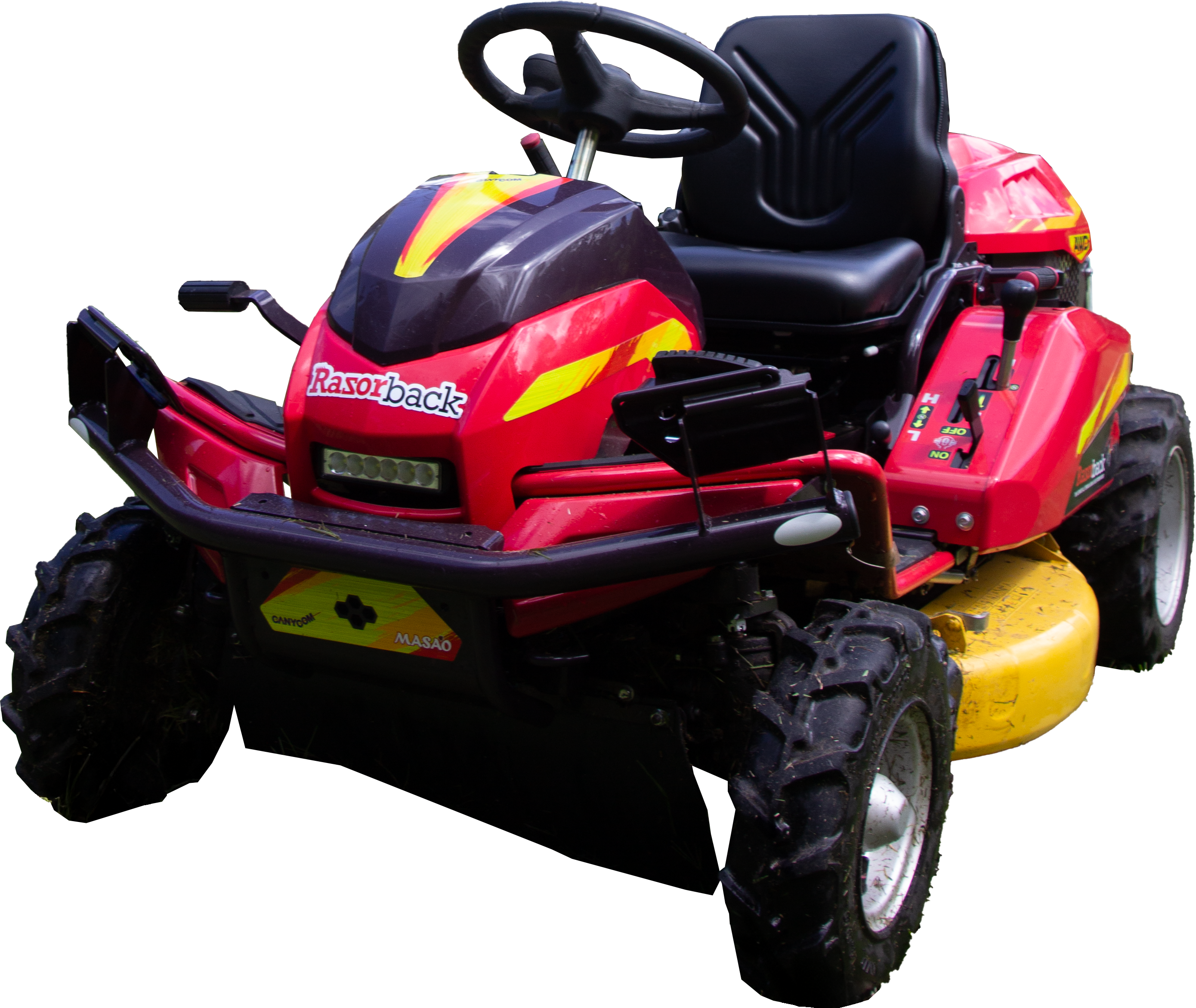 RAZOR BACK RIDEON MOWERS